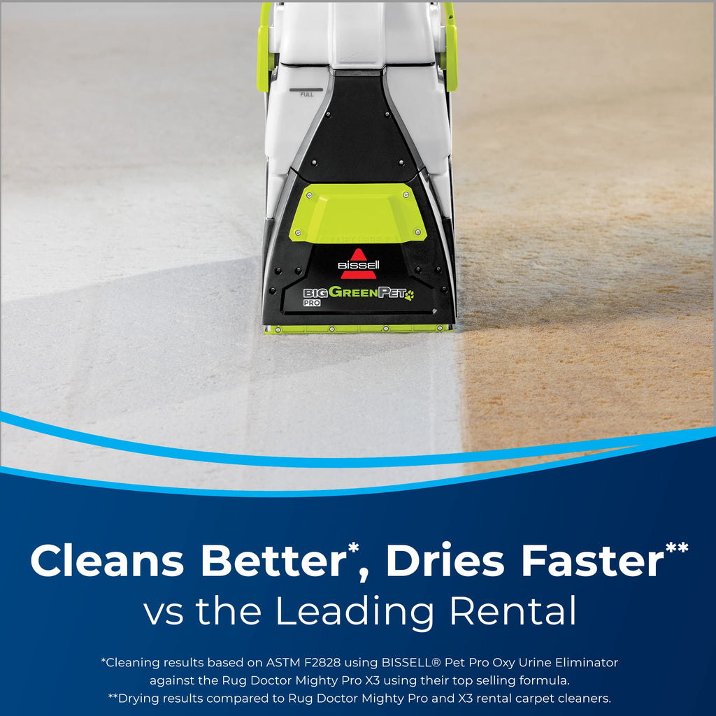 BISSELL Big Green PET PRO Carpet Cleaner, XL DirtLifter PowerBrush