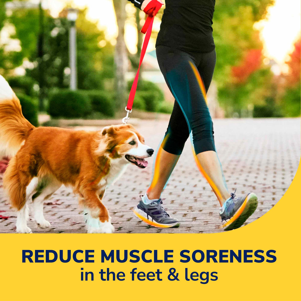 Dr. Scholl's Walk Longer Insoles for Women - Comfortable Plush Foam Cushioning Inserts for Walking, Hiking, Standing on Feet All-Day with Arch Support - Walk 50% Longer Without Muscle Fatigue: 2 Pairs