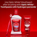 Colgate Optic White Teeth Whitening Mouthwash, ICY Fresh Mint, 3 Pk, 32 oz