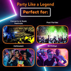 Glow Fever Glow Sticks 100pk Premium Glow In The Dark Light Up with Lanyards, For Party Supplies, Party Favors, Birthday, Halloween, Super Bright, Lasts Up to 12 hrs