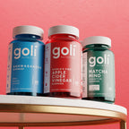 Goli Apple Cider Vinegar Gummies - Worlds First ACV Gummy with Vitamin B12, Beetroot & Pomegranate - Vegan, Non-GMO, Gluten-Free