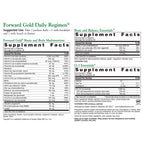 Dr. Whitaker's Forward Gold Daily Regimen Multi-Nutrient Vitamin Supplement for Adults 65+, 60 Packets (30-Day Supply)