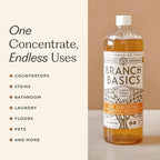 Branch Basics Ultimate Starter Kit: Natural All Purpose Cleaner, Glass, Bathroom, Foaming Hand Wash (4 Plastic Bottles + Concentrate + Oxygen Boost), Laundry Detergent, Plastic-Free Dishwasher Tablets