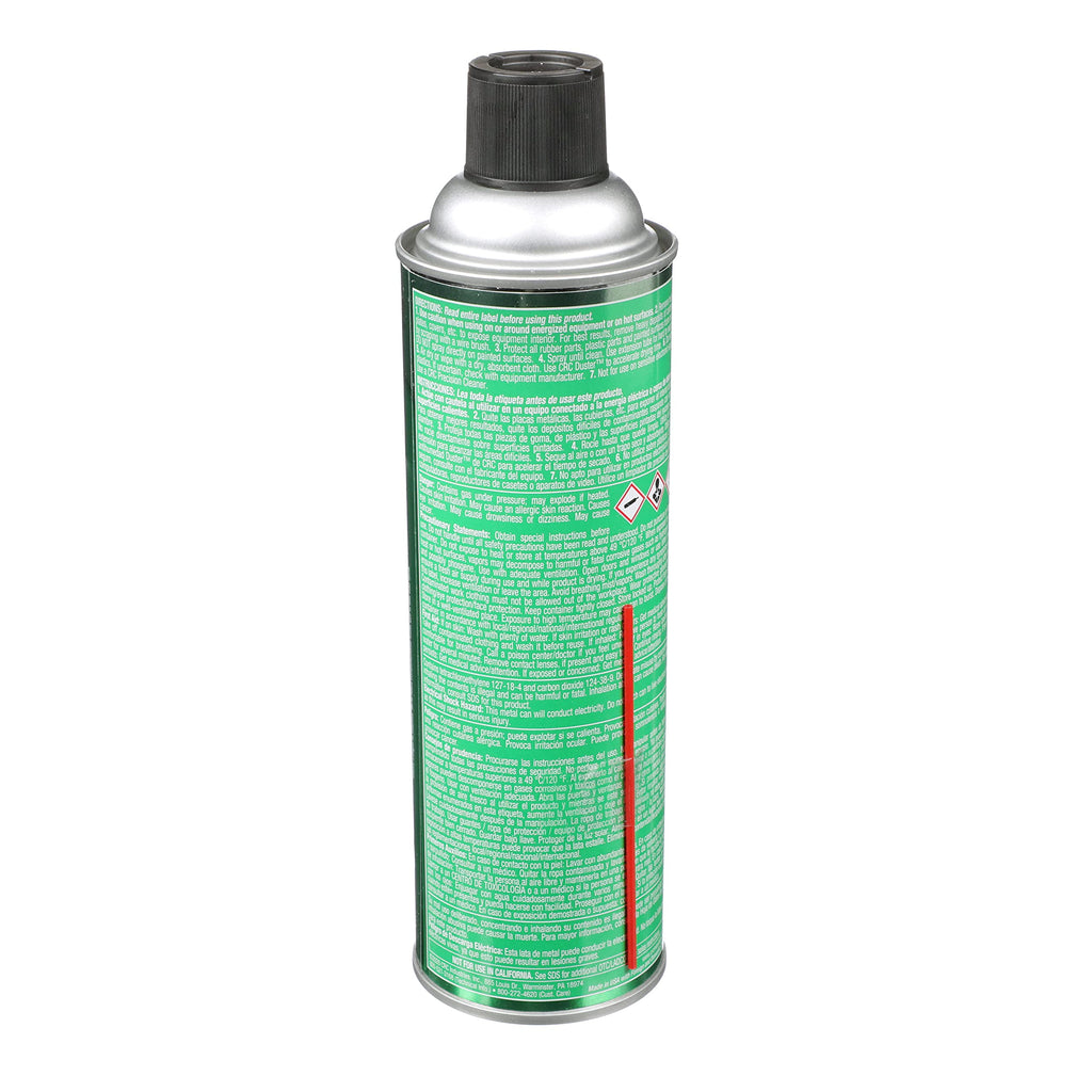 CRC Quick Clean Safety Solvent And Degreaser 03180 – 19 WT OZ, Clear, Aerosol Cleaner - Industrial Cleaners And Degreasers