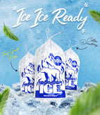 Marcel & Royce Plastic Ice Bags With Drawstring - 10 LB 100 Pack | Clear Cube Bags for Storing Ice | Heavy Duty Bags for Ice Machine | Reusable BPA FREE