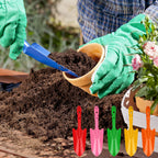 18 Pcs Small Garden Shovel Set, Hand Trowels for Gardening