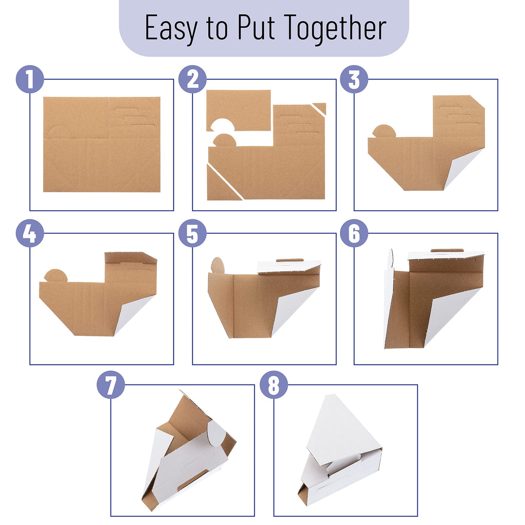 Mr. Pen- Adjustable Cardboard Corner Protectors, Fits 1", 1.5", 2.1" Frames, 100 Pack, Bulk Edge Protectors for Shipping, Paintings, Picture Frame, Packing Item Edge Protection