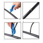 2-in-One Drip Irrigation Tubing Hole Punch Fitting Insertion Tools Drip Tube Hole Punch for Easier 1/4" Inch Fitting & Emitter Insertion (Pro Punch Tool Sets)