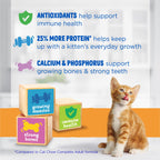 Purina Kitten Chow Year One Essentials Dry Kitten Food, 14 lb Bags