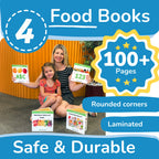 Preschool Learning Activities, Educational Books, Toddler Flashcards, Montessori Games, Picture Cards, Play Food for Toddlers 1-3, 1 Year Old Girl Gifts and Toys, 2 Year Old Girl Birthday Gift