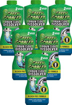 Green Gobbler Liquid Hair Drain Clog Remover & Cleaner, For Toilets, Sinks, Tubs - Septic Safe (6)