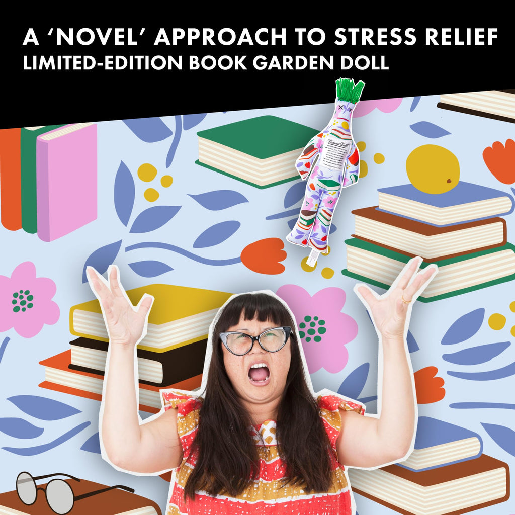 Dammit Doll - Limited Edition - Dammit Book Garden Doll - Stress Relief, Gag Gift