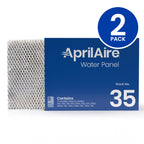 AprilAire 35 Water Panel Humidifier Filter Replacement for AprilAire Whole-House Humidifier Models 300, 350, 360, 560, 560A, 568, 600, 600A, 600M, 700, 700A, 700M, 760, 760A, 768 (Pack of 2)