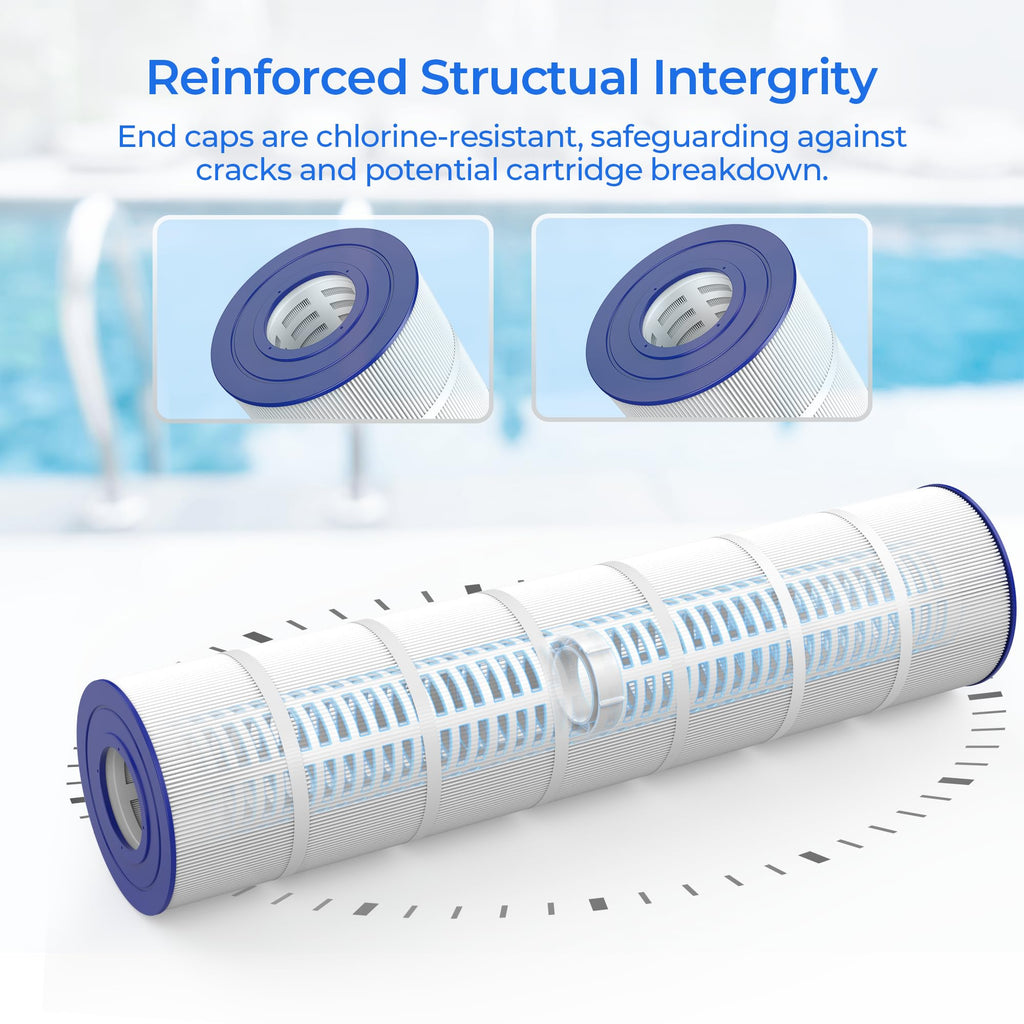 CS250 Pool Filter Cartridge, Compatible with Jandy CS Series 250, CS250, R0462500, Pleatco PJANCS250, Filbur FC-0824, Unicel C-8425, 1 Pack