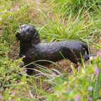 LC LCdecohome Dog Statues Outdoor Dachshund Décor 12.75 * 4 * 8.5 inch