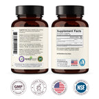 Complete Magnesium Complex 500mg for Women & Men | 240 Capsules | 6 in 1 Mag Supplement with Zinc | Quality Sleep & Muscle Health | Glycinate, Citrate, Malate, Oxide, Aspartate, Lysinate Glycinate