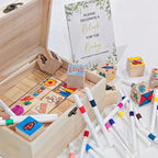 78 PCS Fun Baby Shower Games Sign Kit，Unique Baby Shower Ideas，Funniest Baby Shower Games Ever ，A Game Where You Can Draw to Your Heart's Content，Suitable for Baby Shower Games Boy and Girls