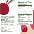 Brightcore Nutrition - BrightBeets Beet Powder, Red Apple Flavor, 150 Grams, 30 Servings