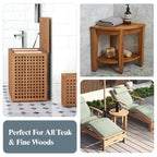 AquaTeak Care Kit: Premium Teak Oil & Teak Cleaner & Brightener