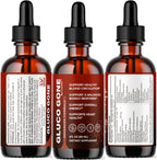 Gluco Gone Drops - Original Premium GlucoGone Liquid Drops All Natural Ingredients Support Advanced Formula for Overall Health & Wellness, Glucogone Organic Droppers, 1 Bottle for 1 Month