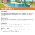 Pool Essentials 1" Swimming Pool Chlorinating Tablets, Kills Bacteria & Controls Algae, 1.5LB