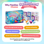 The Fidget Game SquishyLand in Rainbow Reef Board Game, Pre-K to 2nd Grade