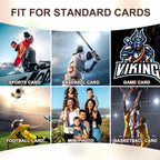 Kitoyz 10000 Counts Card Sleeves Top Loaders for Trading Cards, Penny Soft Sleeves Clear Baseball Card Sleeve Protectors Fit for Sports, Football, Game Cards
