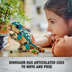LEGO Jurassic World Baby Bumpy: Ankylosaurus Dinosaur Toy for Camp Cretaceous Fans and Kids Aged 7 Plus, Fun Build-a-Dinosaur Jurassic Park Toy for Boys and Girls, Animal Toy Playset, 76962