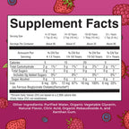 Iron Supplement for Women Men & Kids | Liquid Iron Supplement for Women Men & Kids | Iron for Healthy Blood & Oxygen | Ages 4 & Up | Sugar Free | Vegan | Non-GMO | Gluten Free | 16 Fl Oz