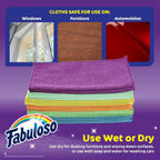Fabuloso Multi-Purpose Cleaner 2x Concentrated Formulala - 128 fl oz - 1 Gallon - Cleaner Cloth - Colors & Packaging May Vary
