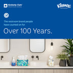 Kleenex® Universal Hard Roll Paper Towels, Bulk (50606), Hardwound 1.75" Core, Premium Absorbency Pockets™, White, (600'/Roll, 6 Rolls/Case, 3,600'/Case)