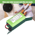 4000mAh 14.4V Replacement Battery for Eufy, Ecovacs Deebot Robot Vacuum