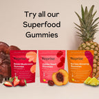 Reprise Jujube Seeds in Daily Gummies, 300 mg Full-Spectrum Jujube Seeds, Supports Relaxation & Restful Sleep, 100% Plant Based Vegan & Gelatin Free, Peach Flavored, 40 Gummies