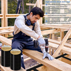 Oleitodh 10 Rolls Joist Tape Decks Bulk Flashing Tape for decking 2 Inch x 50' Weatherproof Butyl Sealant Deck Tape Joist-Beam Joist Tape for Wood Joists Decks Roof