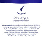 Degree Antiperspirant Deodorant Sexy Intrigue 2.6 oz 4 Count