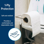 Camco 1-Ply RV Toilet Paper - 4 Rolls - Quick Dissolve & Septic Safe