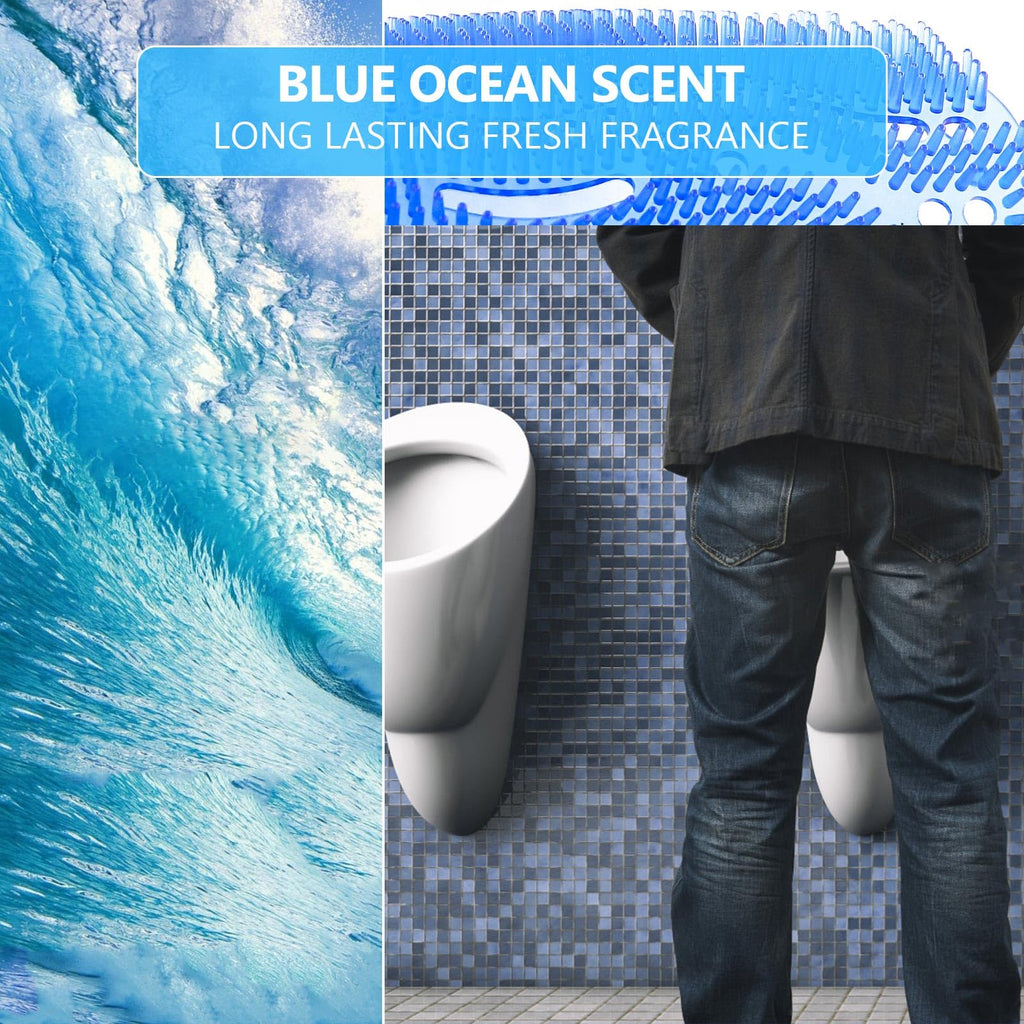 10 Packs Urinal Screens Deodorizer, Urinal Cake Anti-Splash&Odor Freshener – Ideal for Schools, Bathrooms, Restrooms, Office (10PACK)