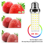 FanNicoo LED Corn Light Bulb 150W Equivalent 2500 Lumen 6500K Cool Daylight White 20W E26/E27 Base Non-dimmable Ceiling Fan Corn Lighting for Home Garage Warehouse Indoor LED Corn Bulbs Pack of 4