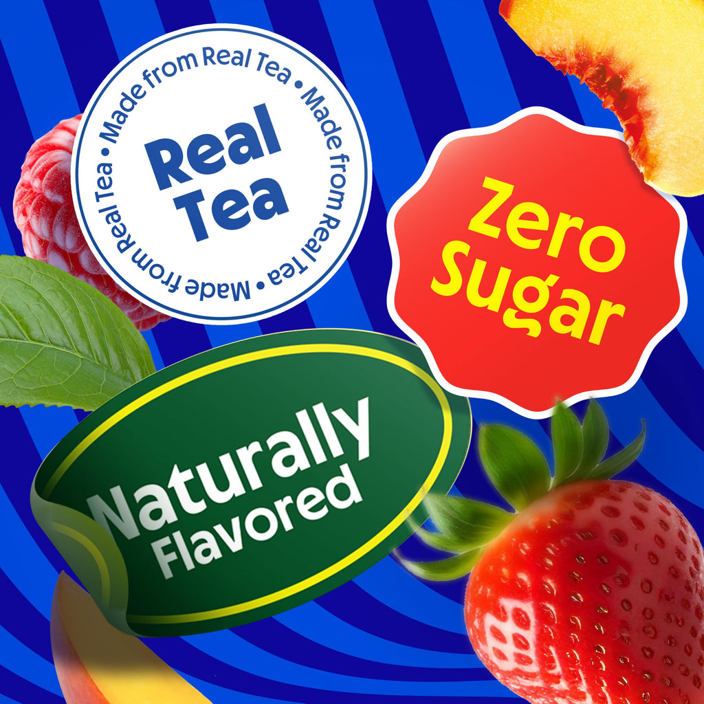 Snapple Zero Sugar Half 'n Half Lemonade Tea, 16 Oz Bottles, 12 Count