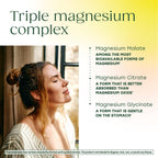MegaFood Magnesium Glycinate, Citrate & Malate 300mg Supplement - Highly Absorbable Blend to Support Heart, Nerve Health & Relaxation, Triple Magnesium Complex Supplement, 120 Capsules (60 Servings)