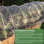 Garden Netting for Raised Beds, 10 ft x 33 ft Ultra Fine Mesh Mosquito Net Pest Barrier Bird Bug Insect Netting for Garden Greenhouse, Plant Row Cover for Protect Vegetables Fruits Flowers Trees