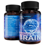 LeafStory Nootropic Brain Supplements for Memory and Focus, Cognitive Function for Mental Health & Clarity, Vitamin B6 B12, Folate & Dihydromyricetin, 60 Capsules