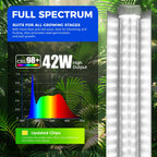 Barrina Plant Grow Lights, 4FT 5000K Full Spectrum Daylight White, 6 Packs