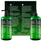 Viking Revolution Tea Tree Oil Body Wash Soap for Men - Helps Athlete's Foot, Toenail, Jock Itch, Eczema, Ringworm & Body Odors - Extra Strength Men's Body Wash (2 Pack)