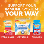 Emergen-C Elderberry Gummies, Elderberry Immune Support Natural Flavors with High Potency Vitamin C, Back to School Essentials - 36 Count