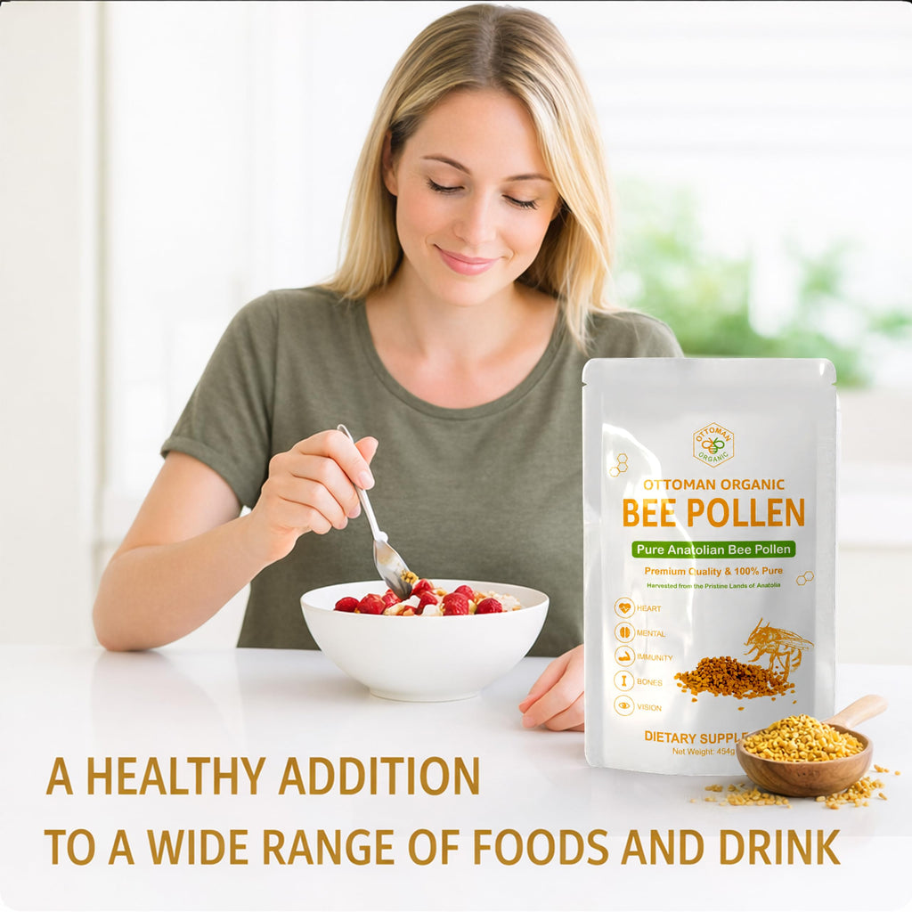 ottoman organic Bee Pollen, 1 Pound (Pack of 1) | USDA Organic