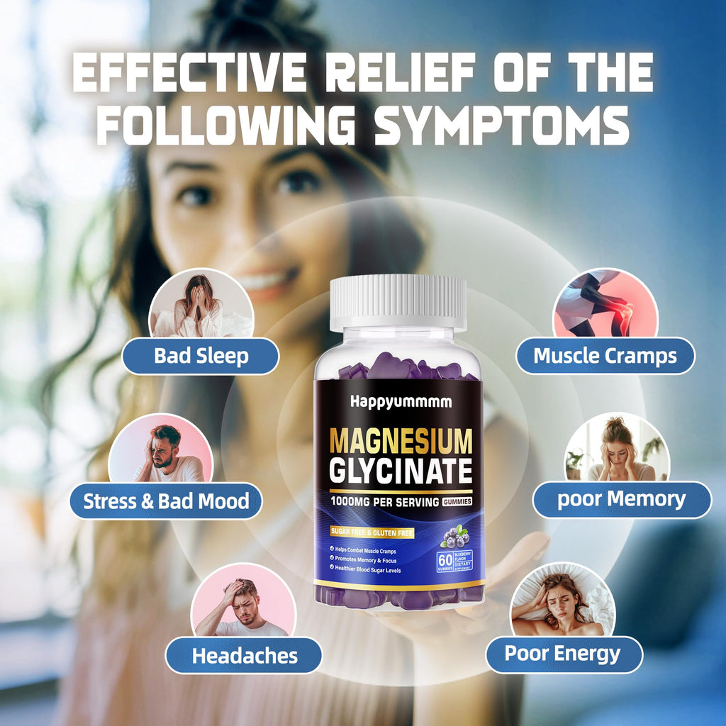 Magnesium glycinate Gummies Blueberry-120