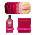 The Original MakeUp Eraser 7-Day Set, Erase All Makeup with Just Water, Including Waterproof Mascara, Eyeliner, Foundation, Lipstick, Sunscreen, and More! Sip Happens, 7ct.