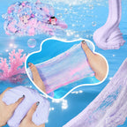 Axolotl Cloud Slime Kit 2 Pack, Sensory Toys Squishy Birthday Gift for Kids