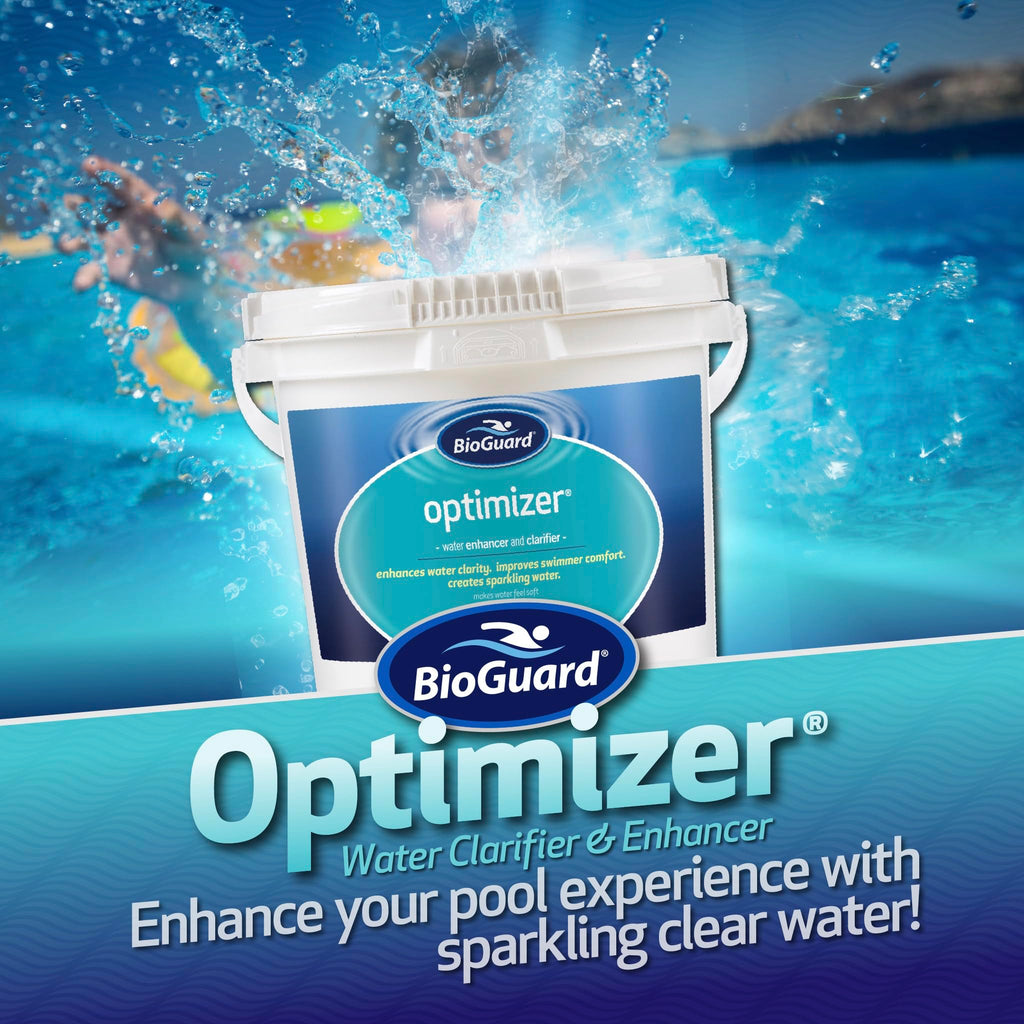 BioGuard Optimizer, 8 lb, Pool Water Enhancer and Clarifier, Creates Soft and Sparkling Water, Improves Overall Water Quality